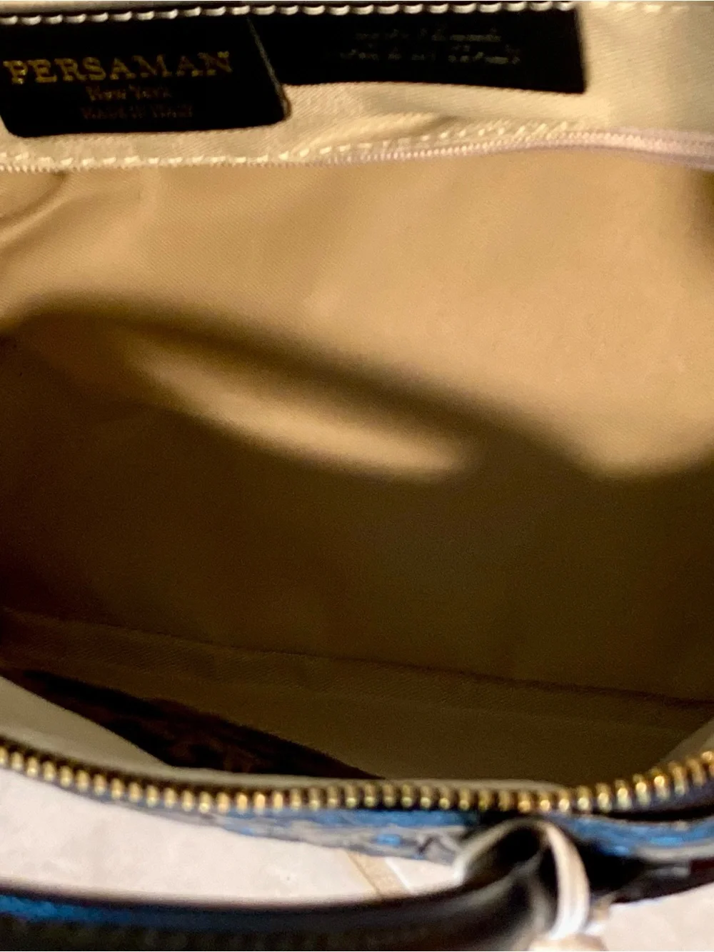 NWT PERSAMAN New York satchel/ convertible crossbody
